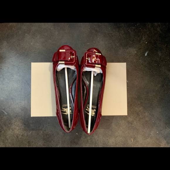 Burberry quilted patent leather flats - Picture 7 of 7